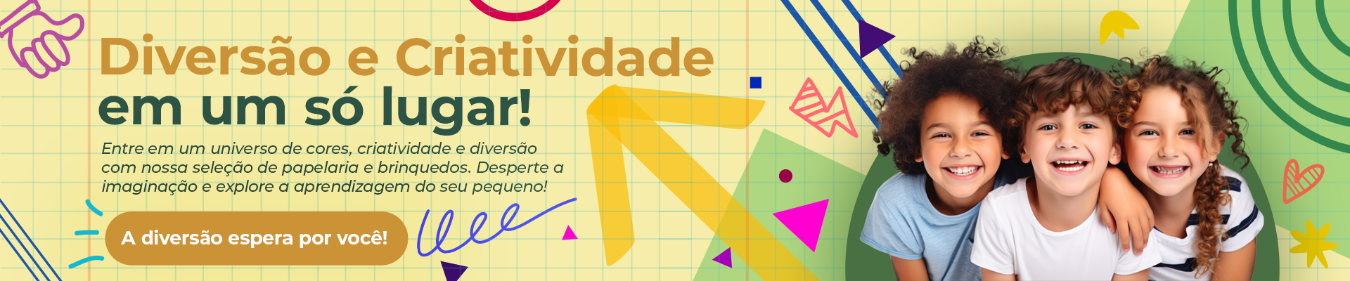 papelaria e brinquedos