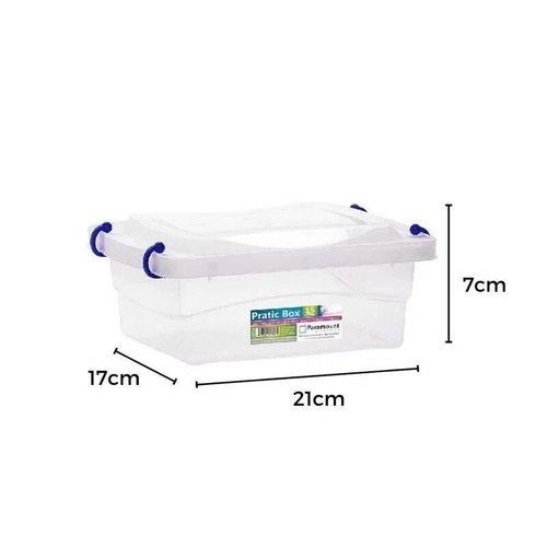 Pratic Box - Caixa Com Trava 1,5 L ref 154