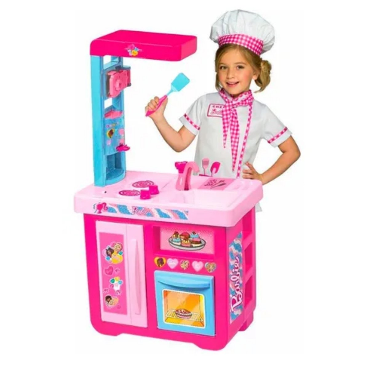 Barbie Cozinha Cheff Master Cotiplas 2490