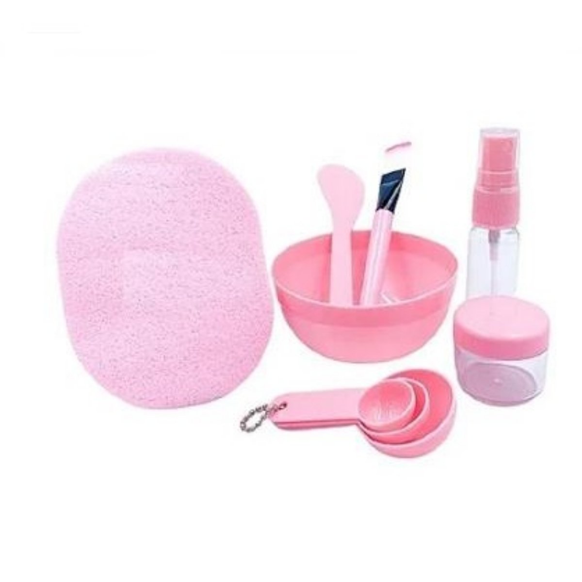 Kit 9 Peças Skin Care Para Mascaras Cuidados Faciais