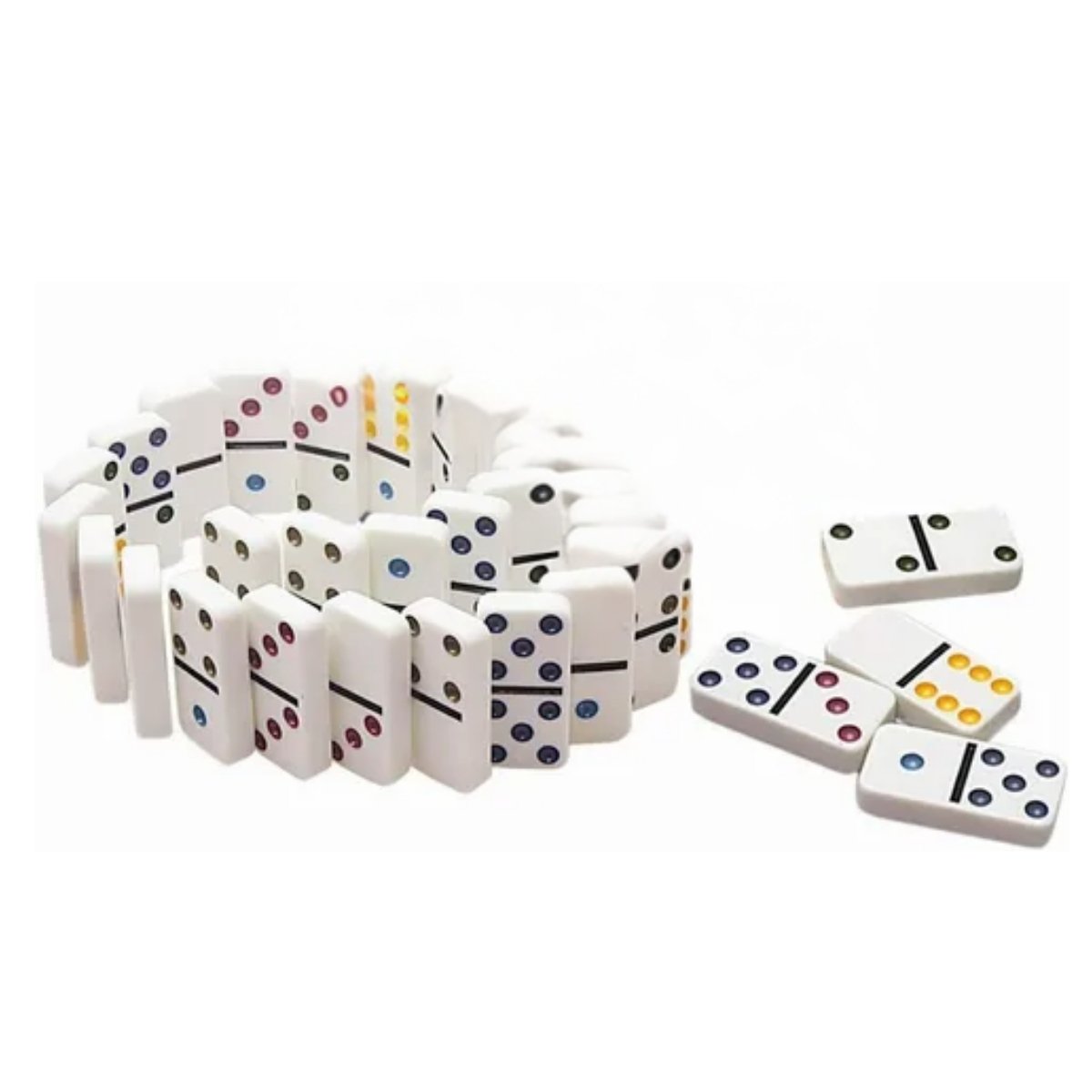 Jogo de Dominó 28 pcs 4,8x2,4x0,95cm 199032
